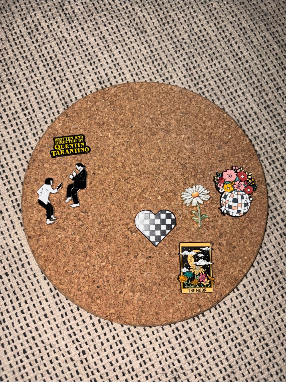 Set of pins